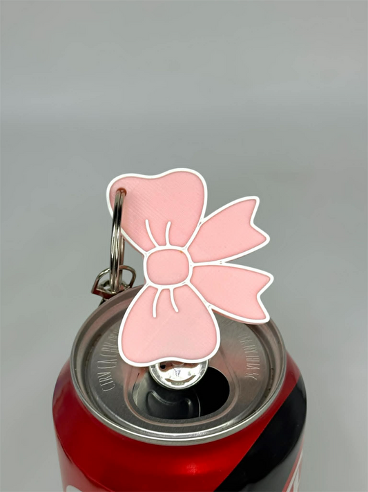 Pretty in Pink Bow Pop Tab Opener